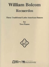 Recuerdos piano sheet music cover